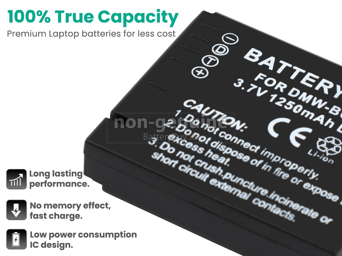 battery for Leica D-LUX 6