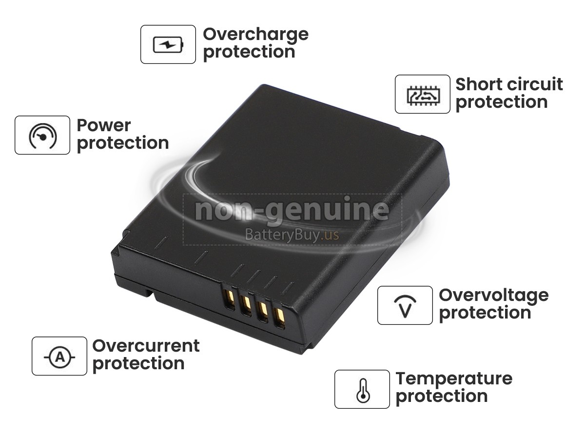 battery for Leica D-LUX 6