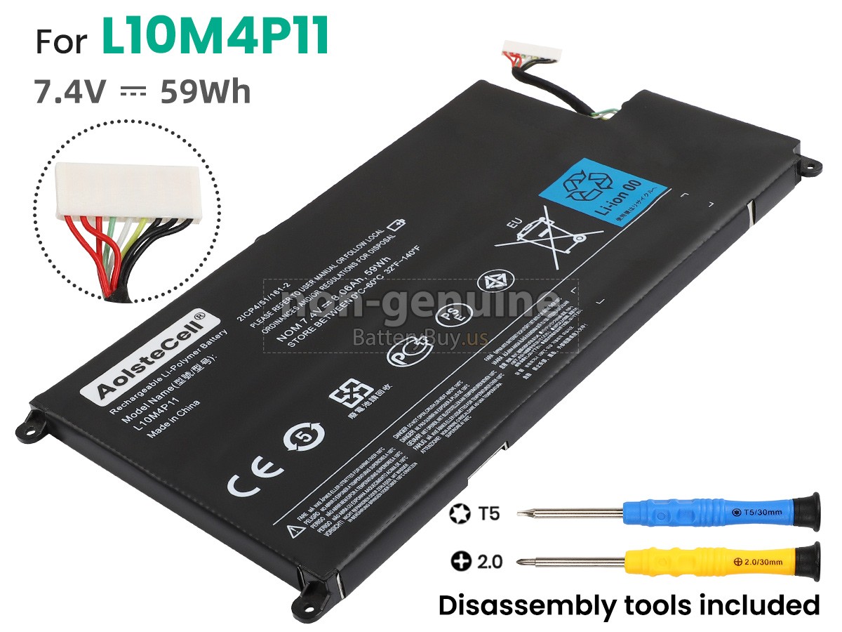 battery for Lenovo L10M4P11