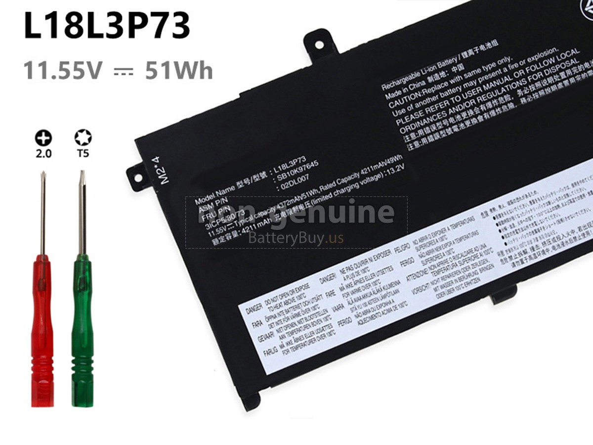 Lenovo Thinkpad T490 Replacement Battery From United States Batterybuy Us