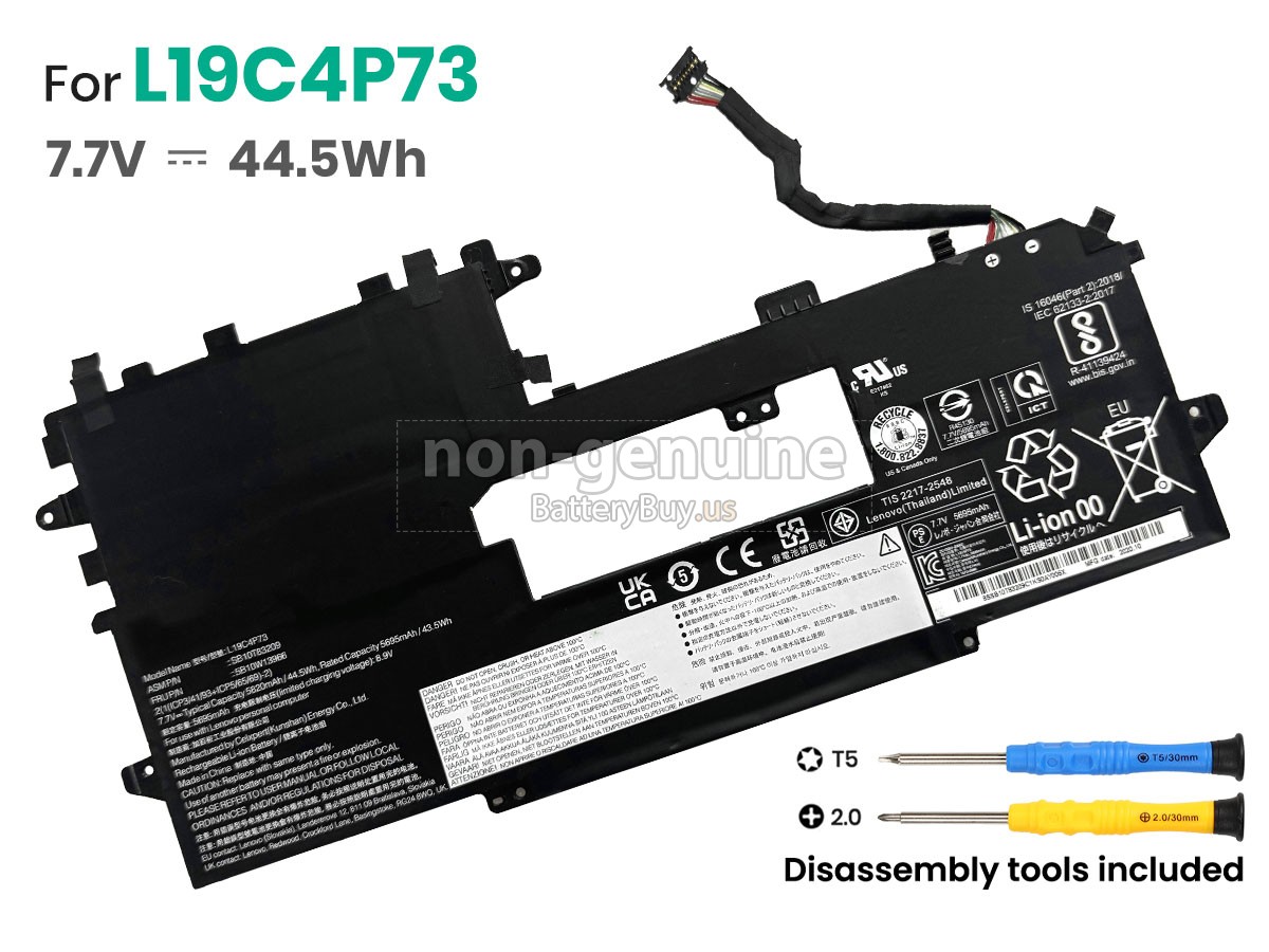 battery for Lenovo L19C4P74