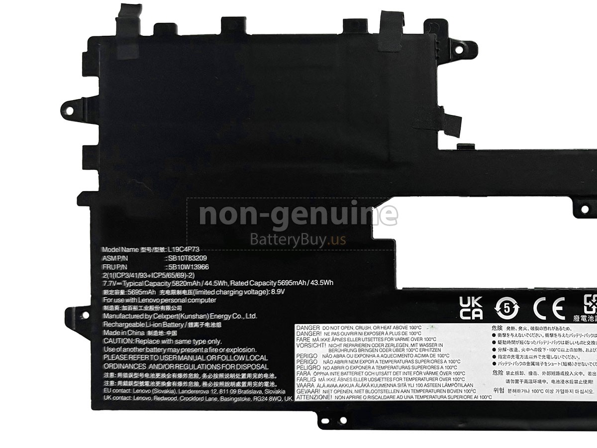 battery for Lenovo L19C4P74