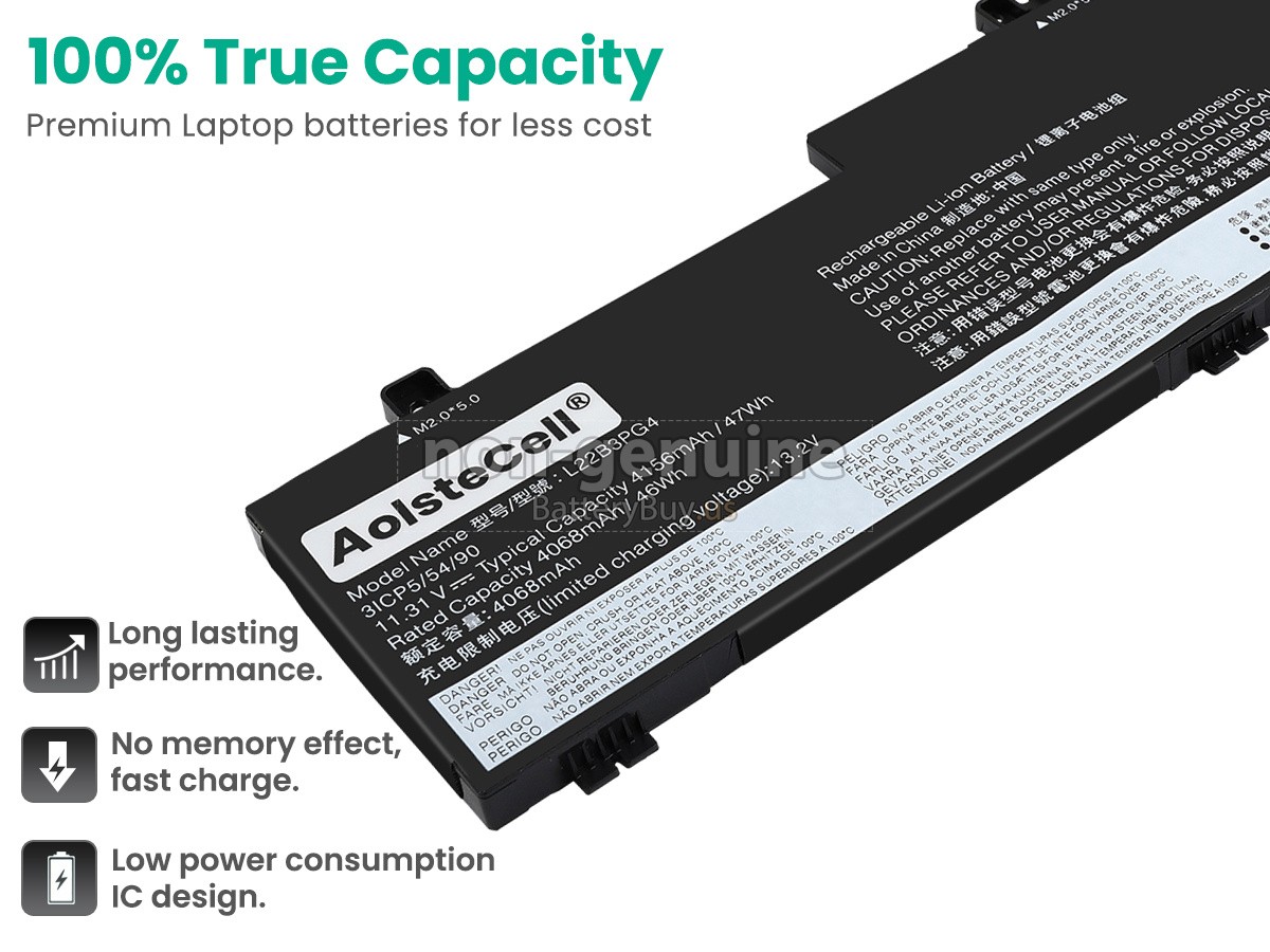 battery for Lenovo L22X3PG4