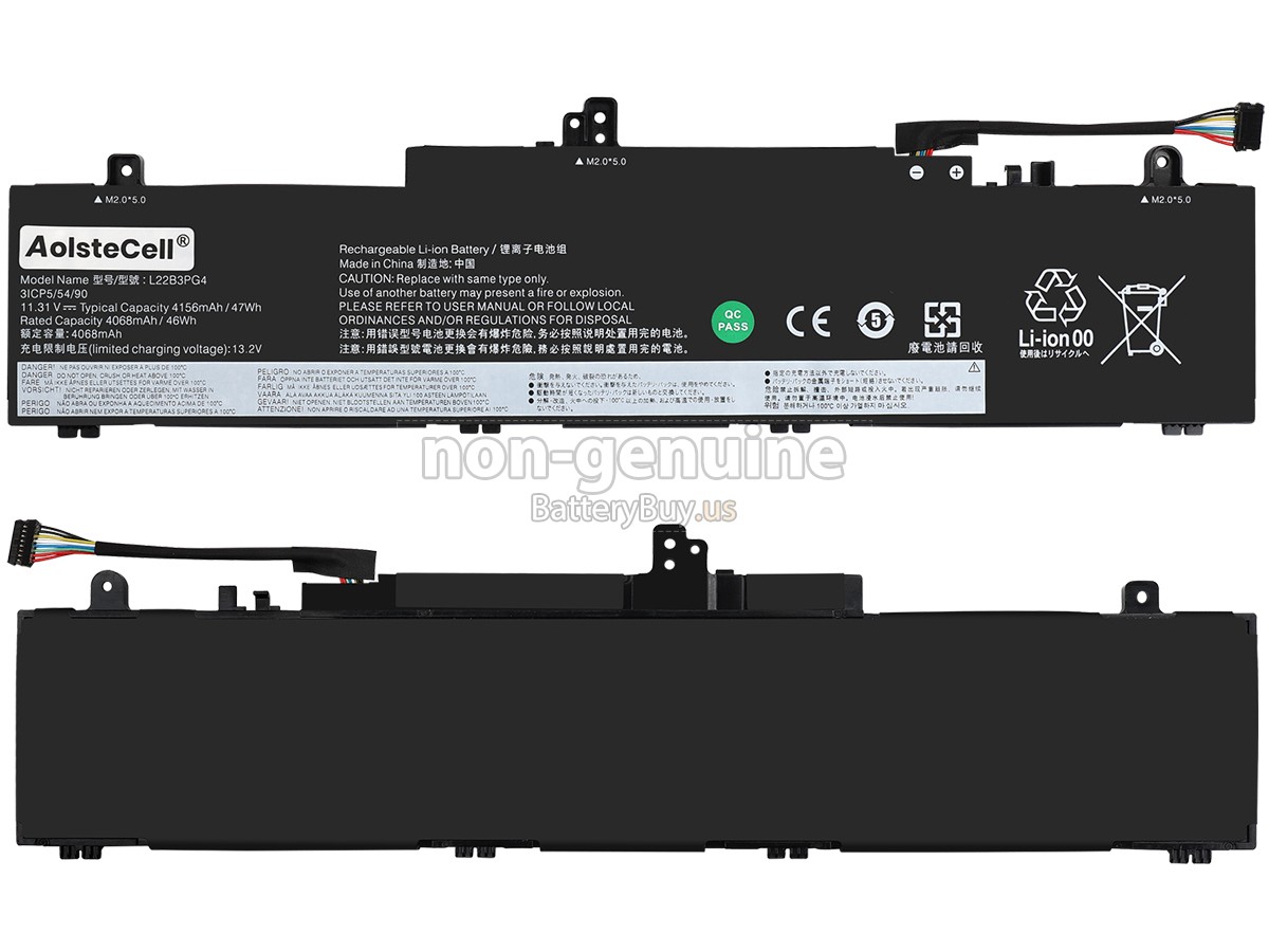 battery for Lenovo L22X3PG4