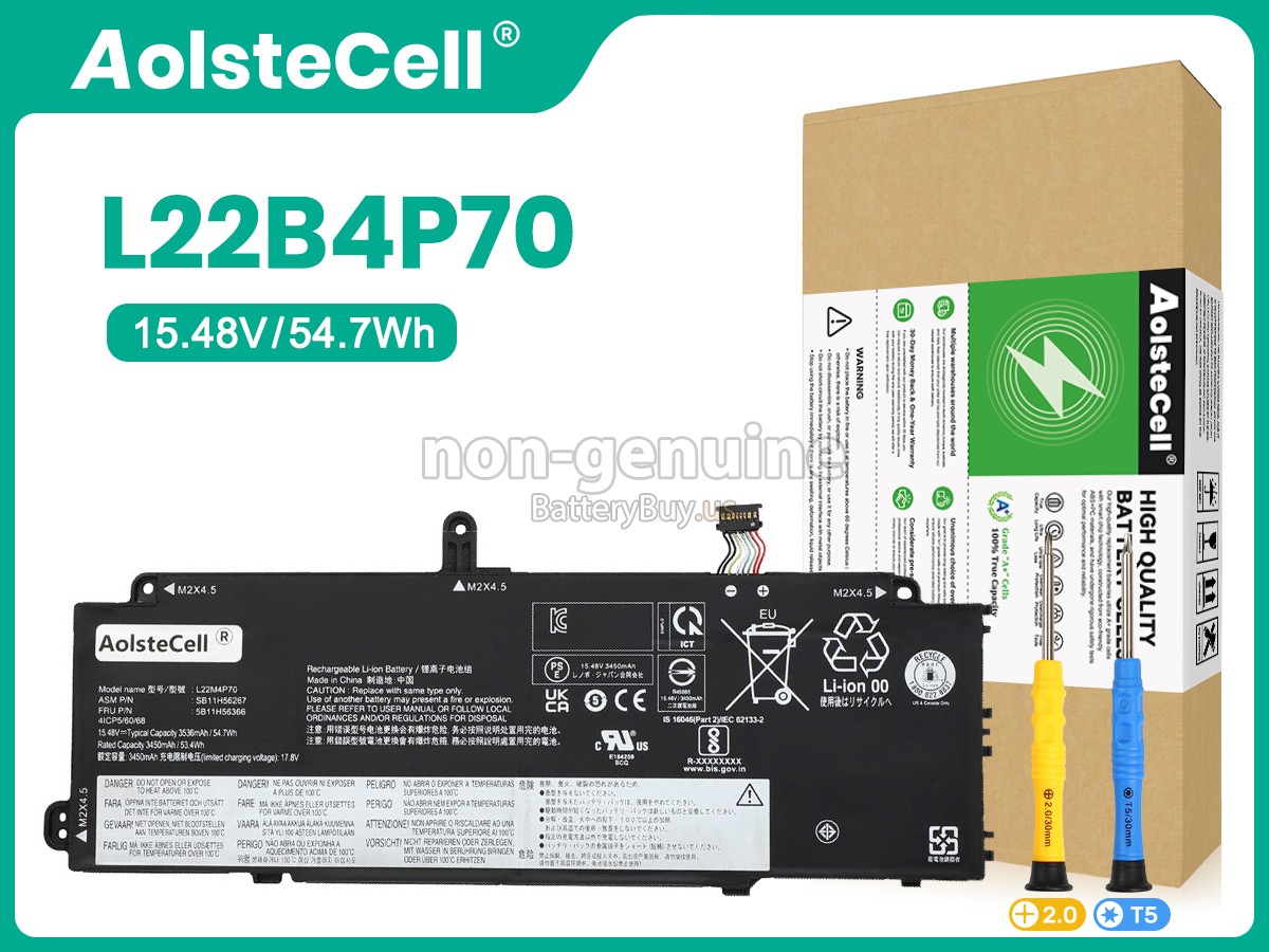 battery for Lenovo L22M4P70