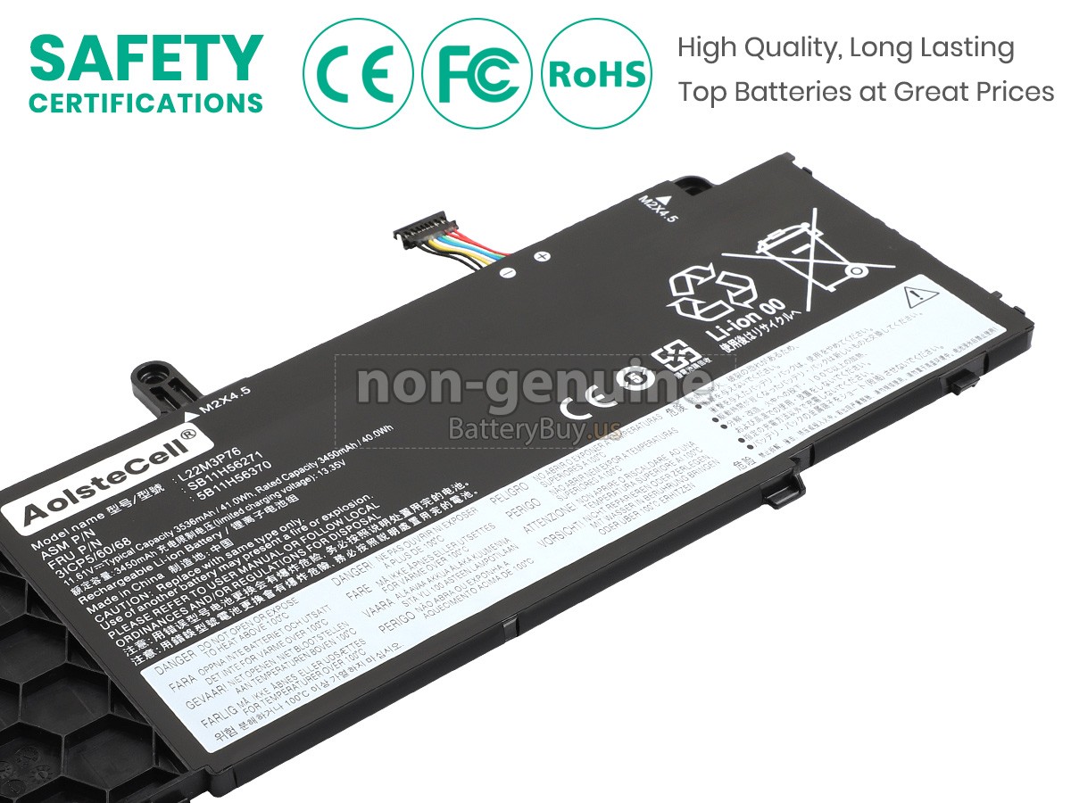 battery for Lenovo L22M3P76