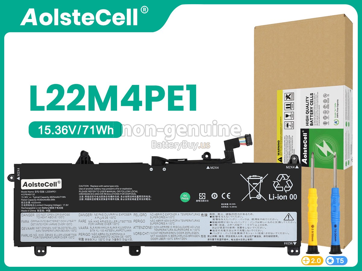 battery for Lenovo L22C4PE1