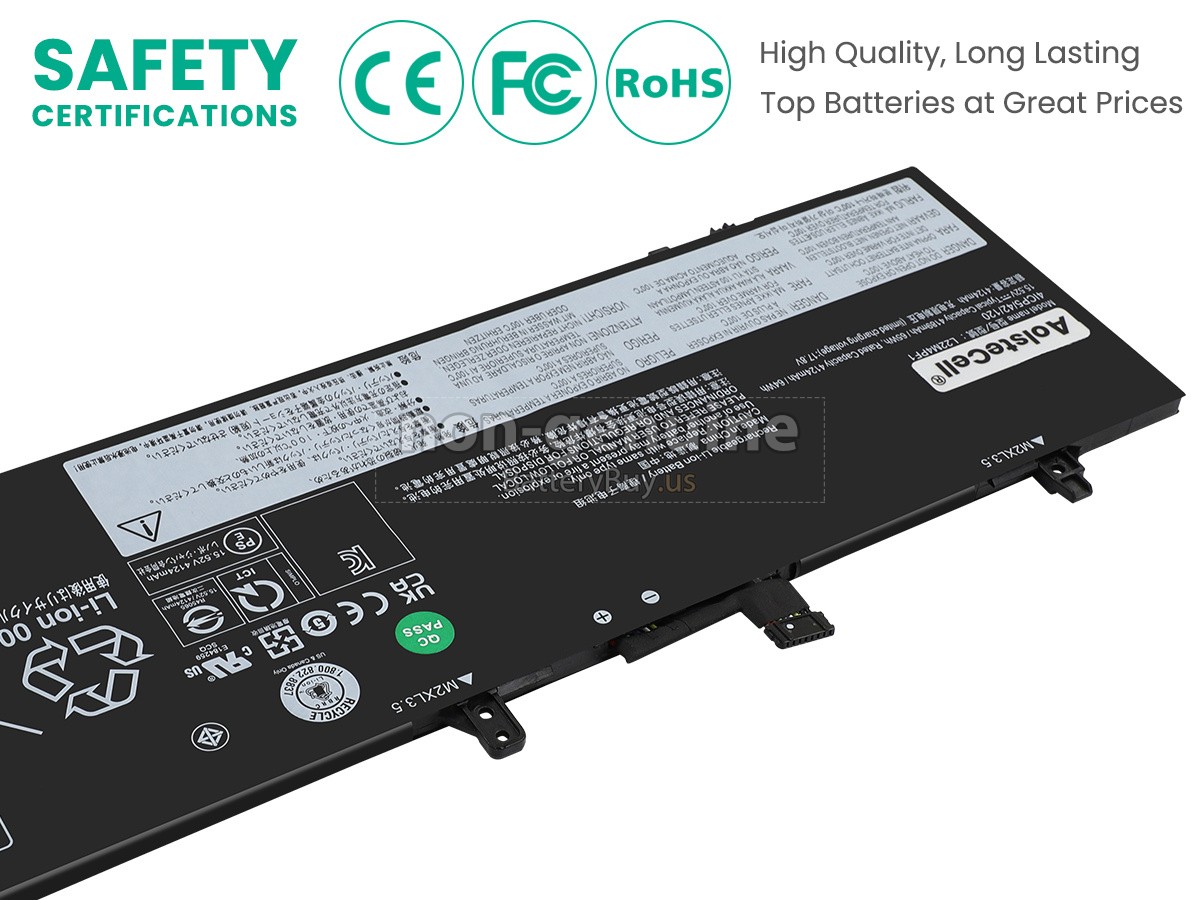 battery for Lenovo YOGA SLIM 6 14IAP8-82WU0087MX