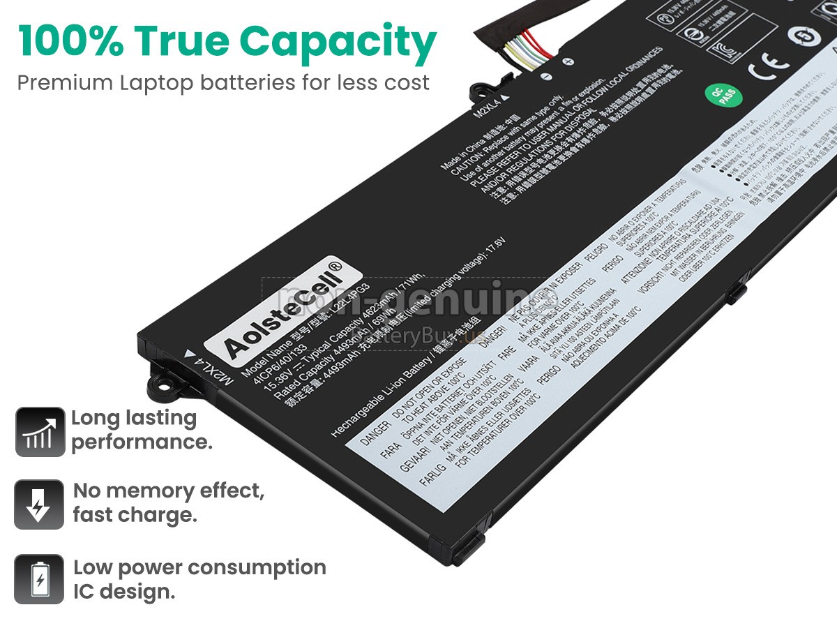 battery for Lenovo THINKBOOK 16+ 2023