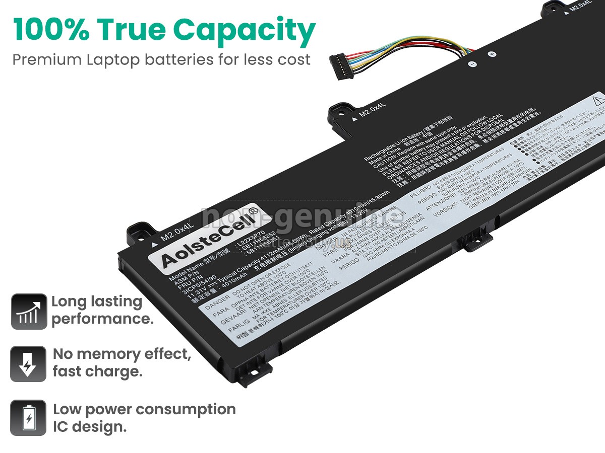 battery for Lenovo L22B3P70