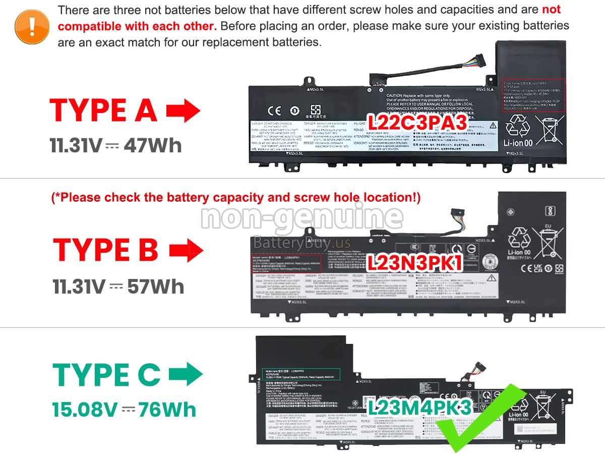 battery for Lenovo IdeaPad SLIM 5 16AHP9-83DD002LLM