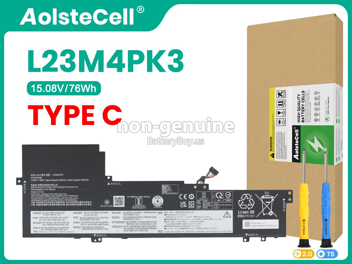 battery for Lenovo IdeaPad SLIM 5 16AHP9-83DD002LLM
