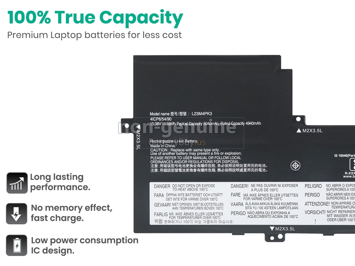 battery for Lenovo IdeaPad SLIM 5 16AHP9-83DD002LLM