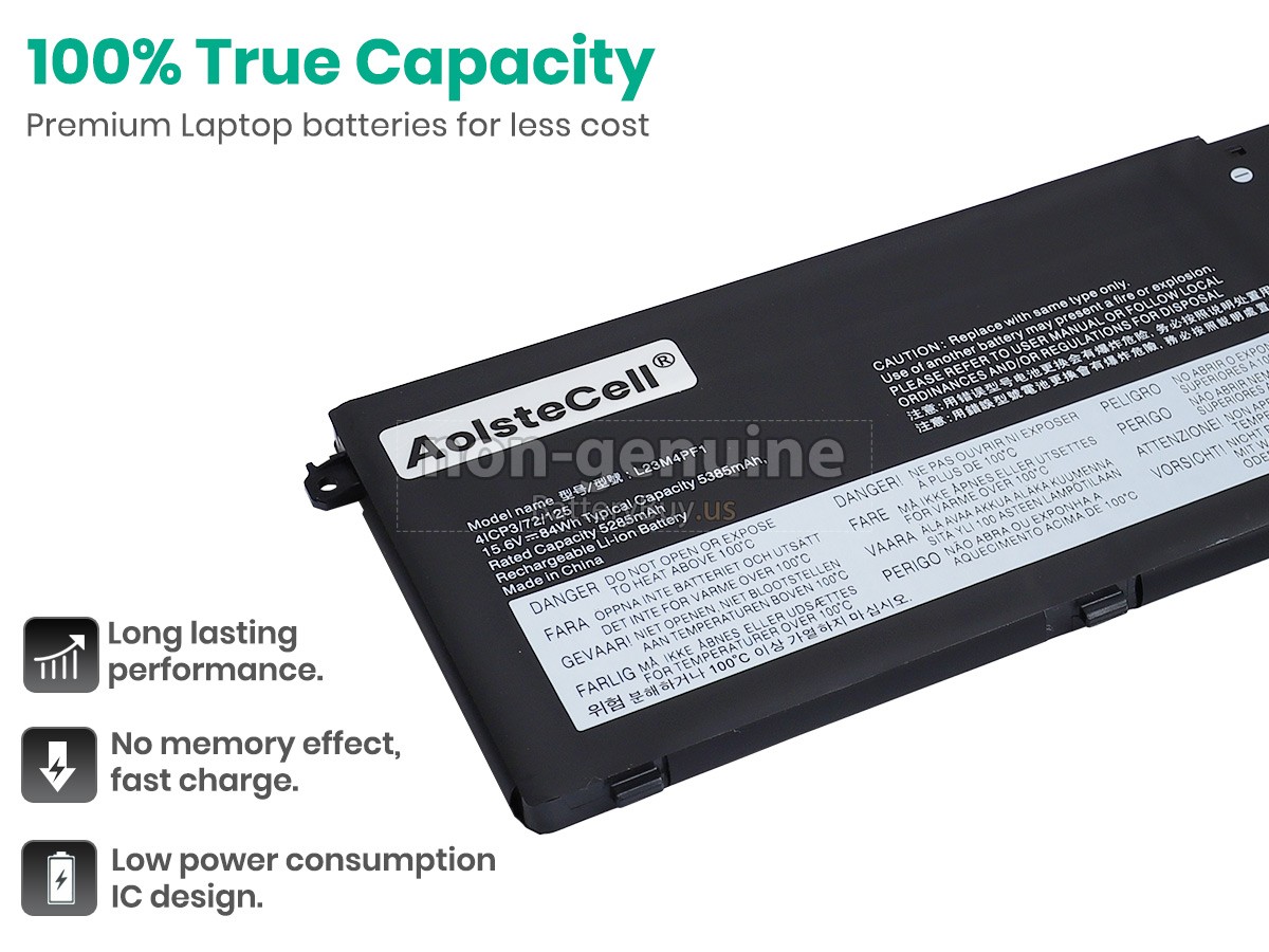 battery for Lenovo IdeaPad PRO 5 16IMH9-83D4007DSB