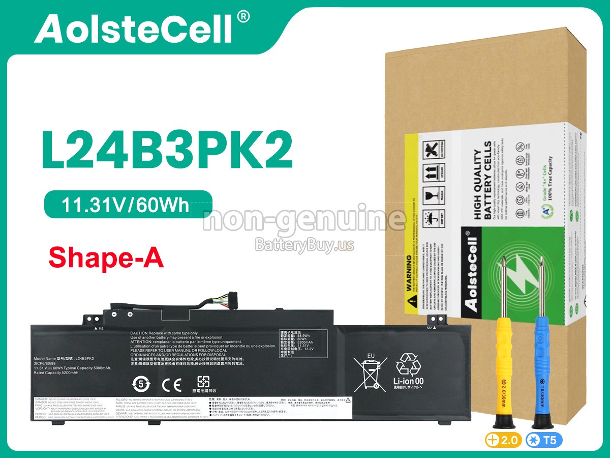 battery for Lenovo IdeaPad SLIM 5 16IRH10R-83J1002CBM