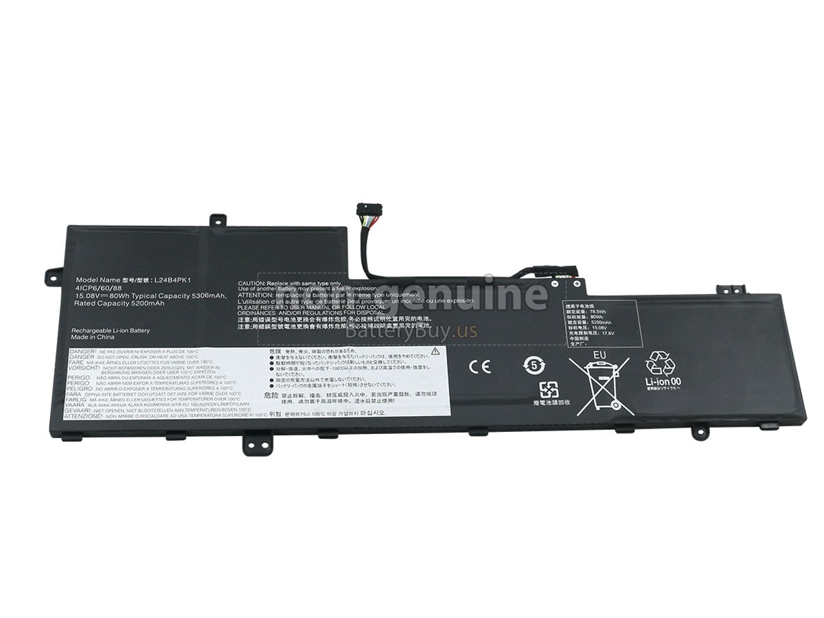 battery for Lenovo IdeaPad SLIM 5 16IRH10R-83J1002CBM