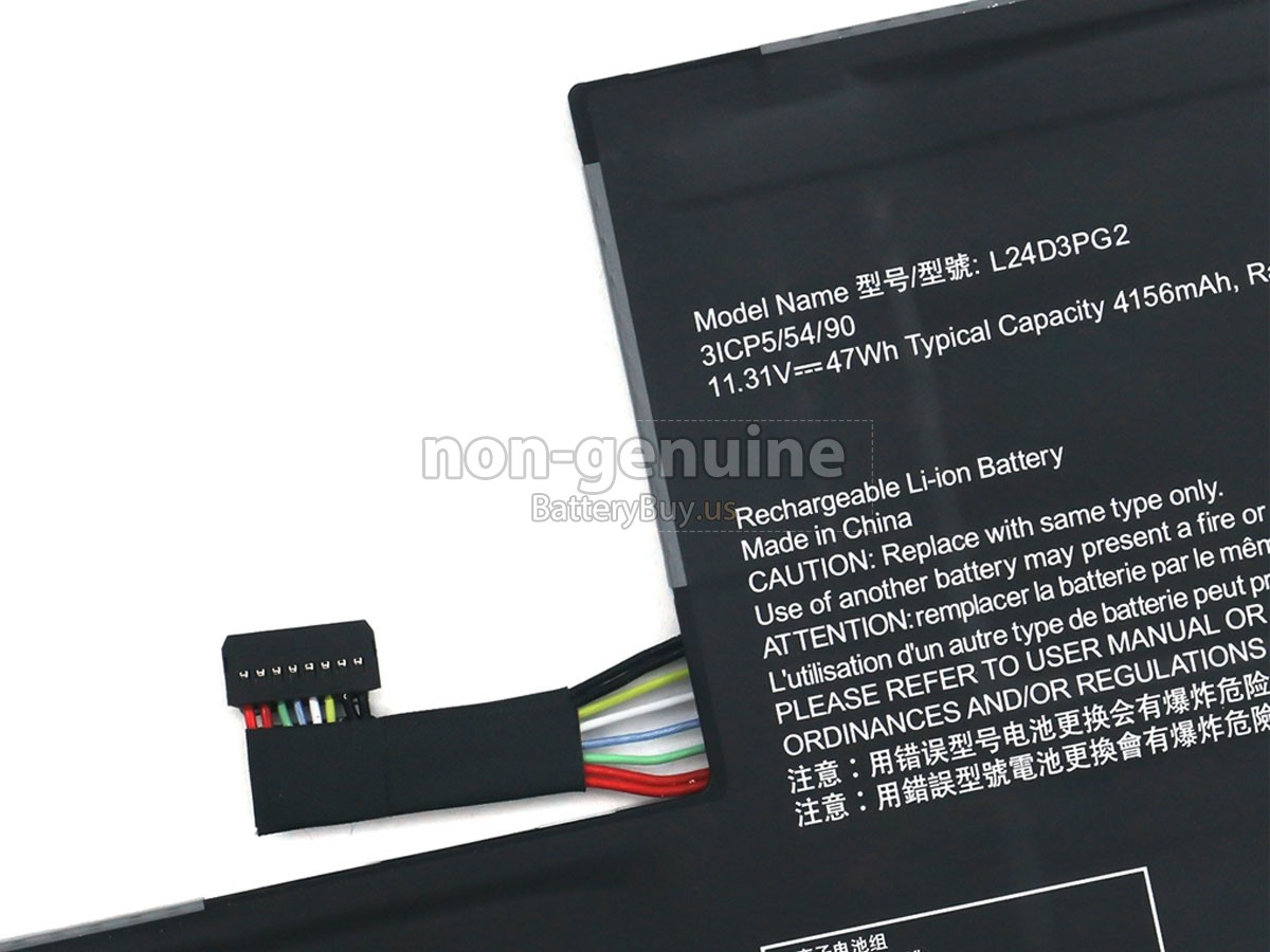 battery for Lenovo L24C3P73