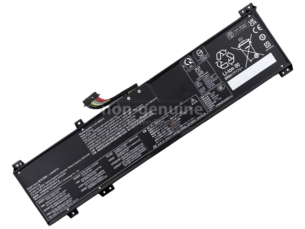 battery for Lenovo LEGION PRO 5 16IRX10-83NN0031LM