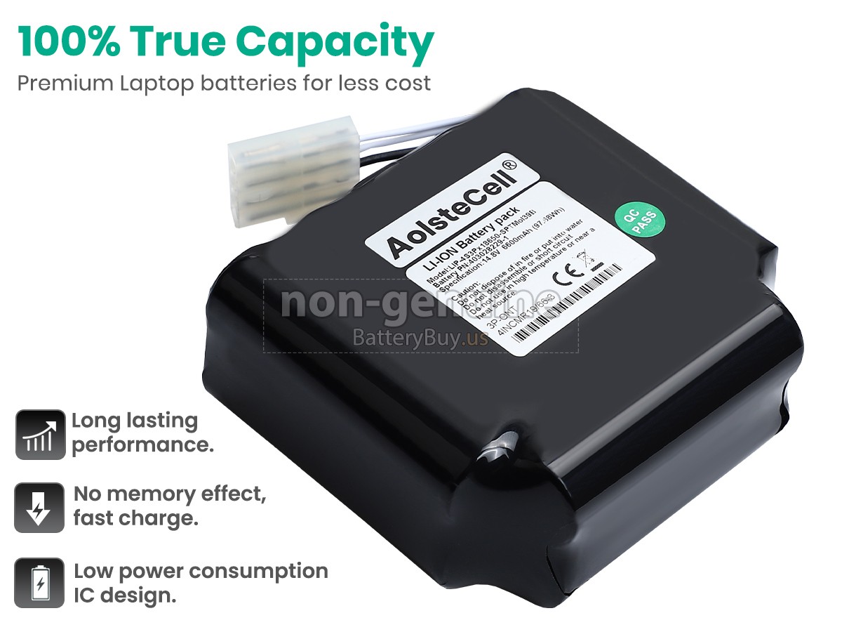 battery for Lighthouse LIP-4S3PX18650-SPTMOL309B