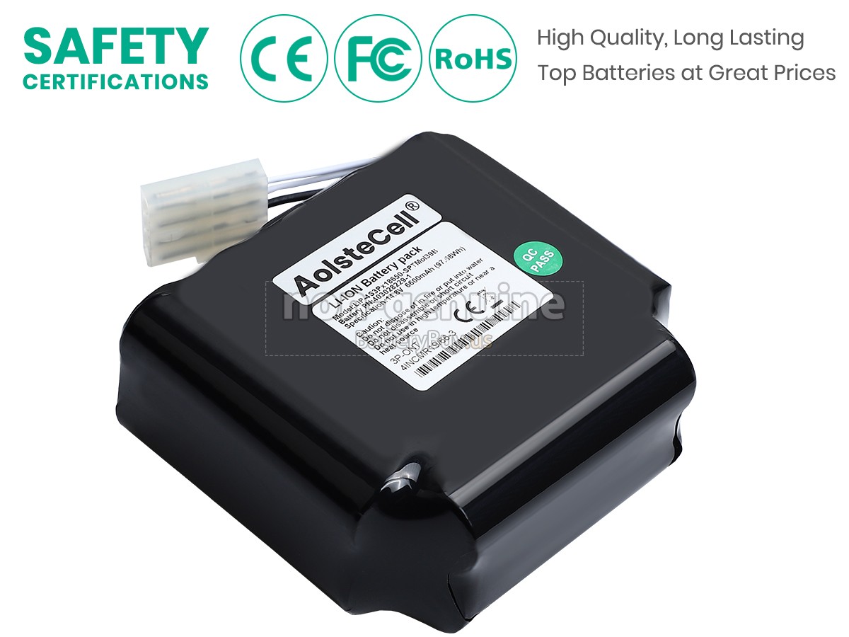 battery for Lighthouse LIP-4S3PX18650-SPTMOL309B