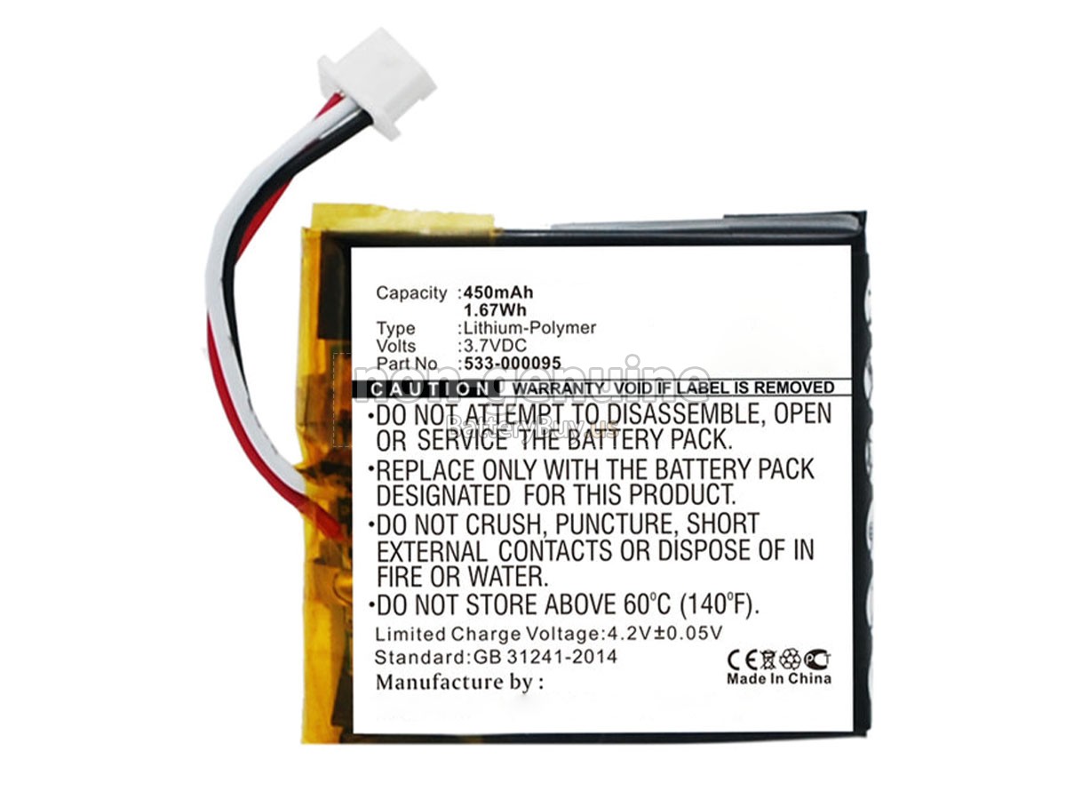 battery for Logitech H820E