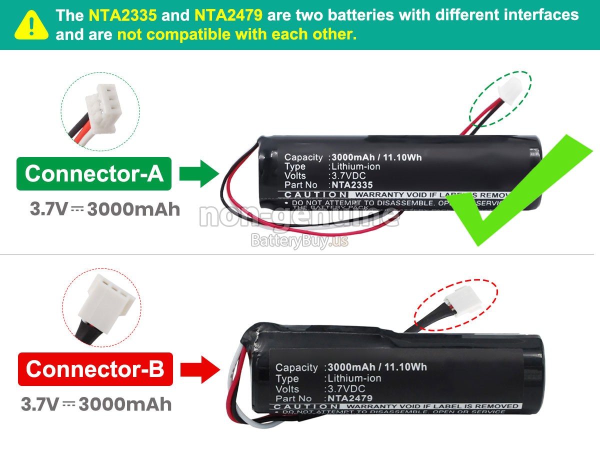battery for Logitech MM50