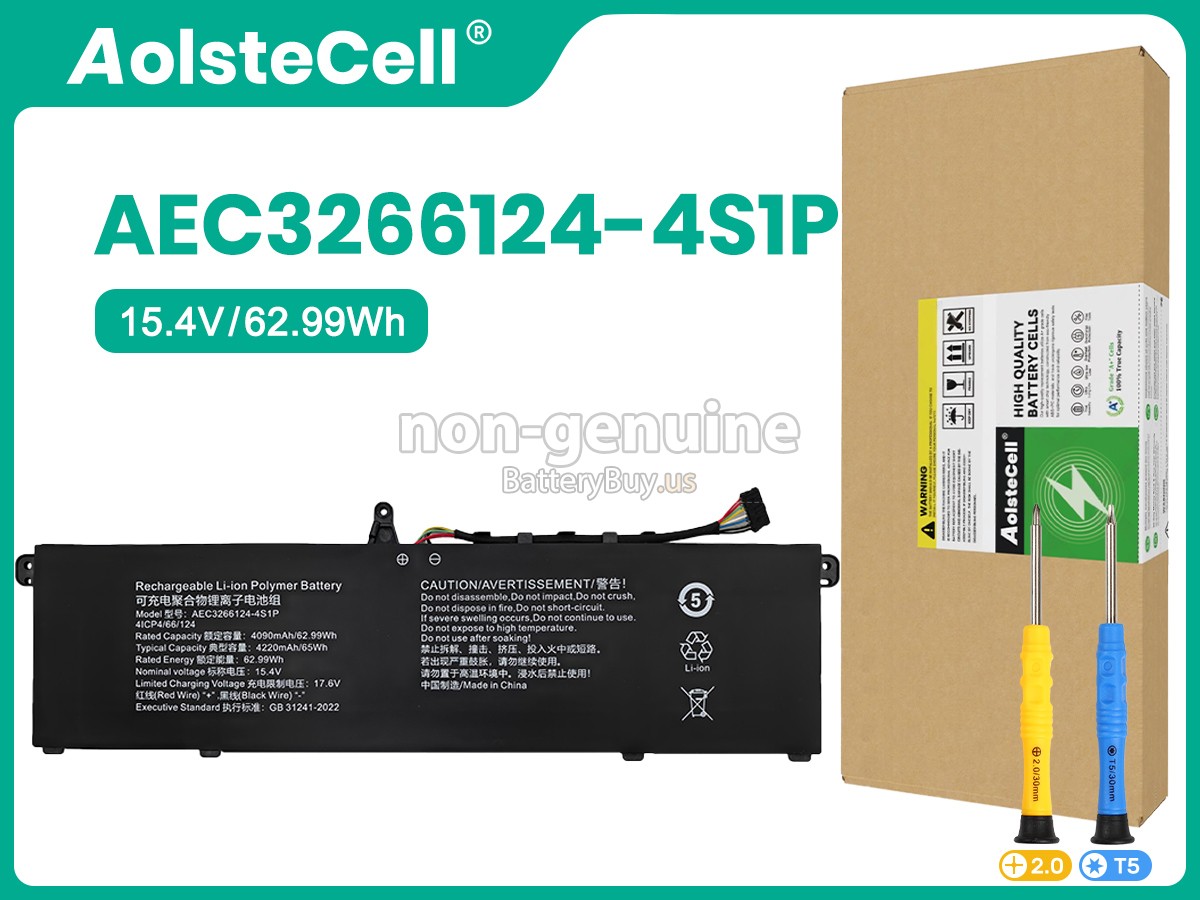 battery for Mechrevo AEC3266124-4S1P