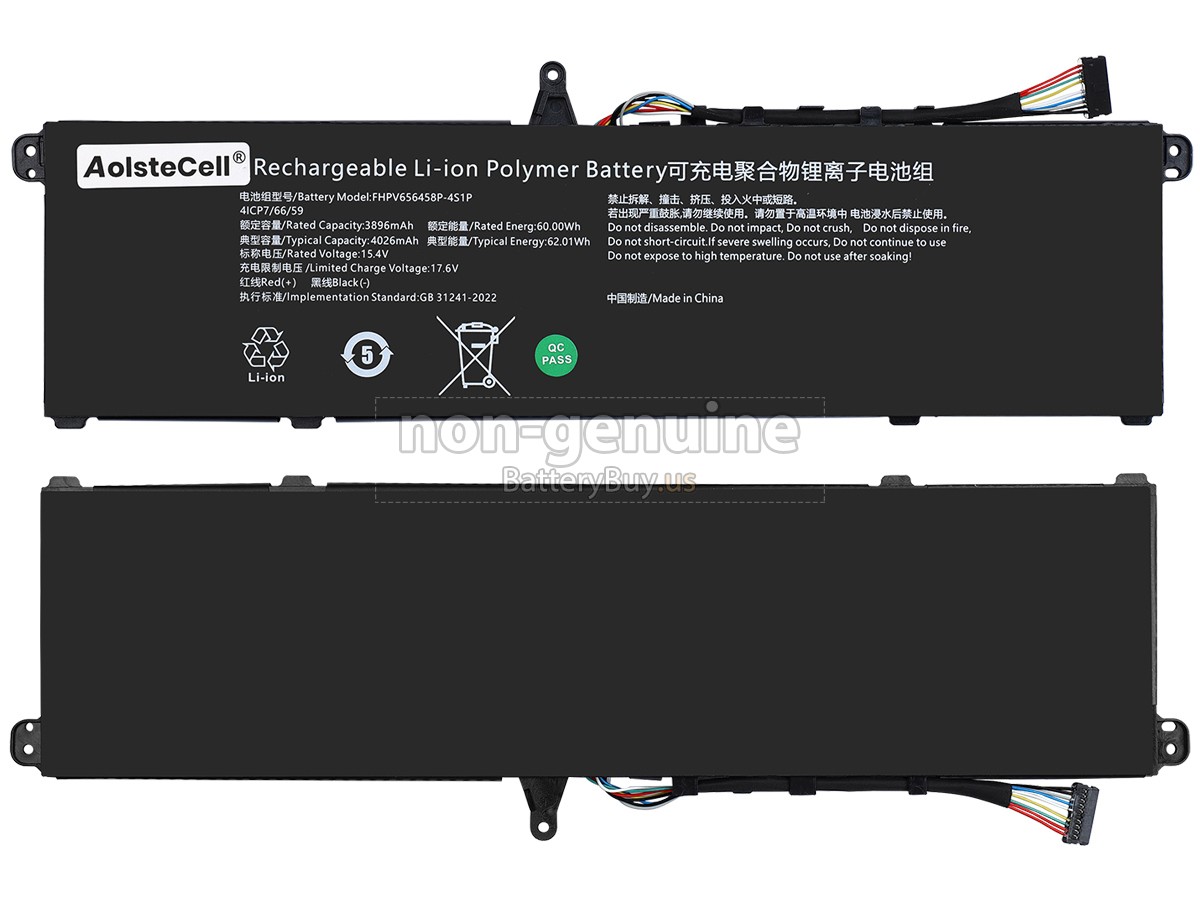 battery for Mechrevo AEC3266124-4S1P