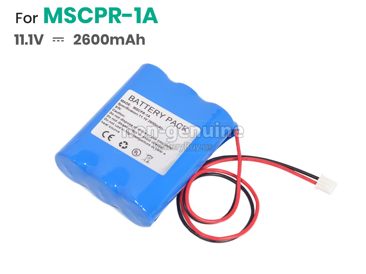 battery for Medsonic MSCPR-1A