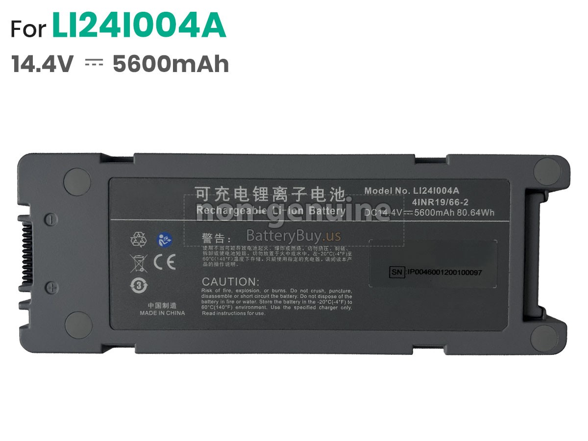 battery for Mindray LI34I001A