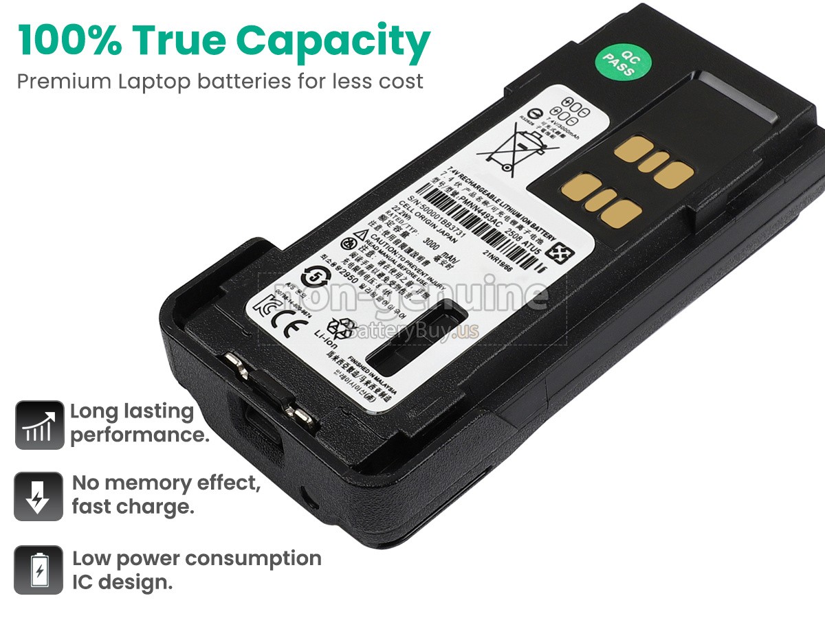 battery for Motorola APX4000LI