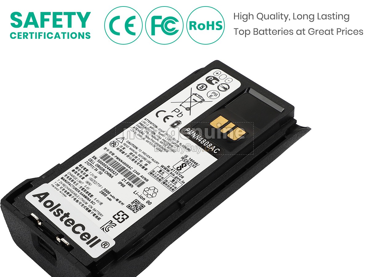 battery for Motorola PMNN4808A
