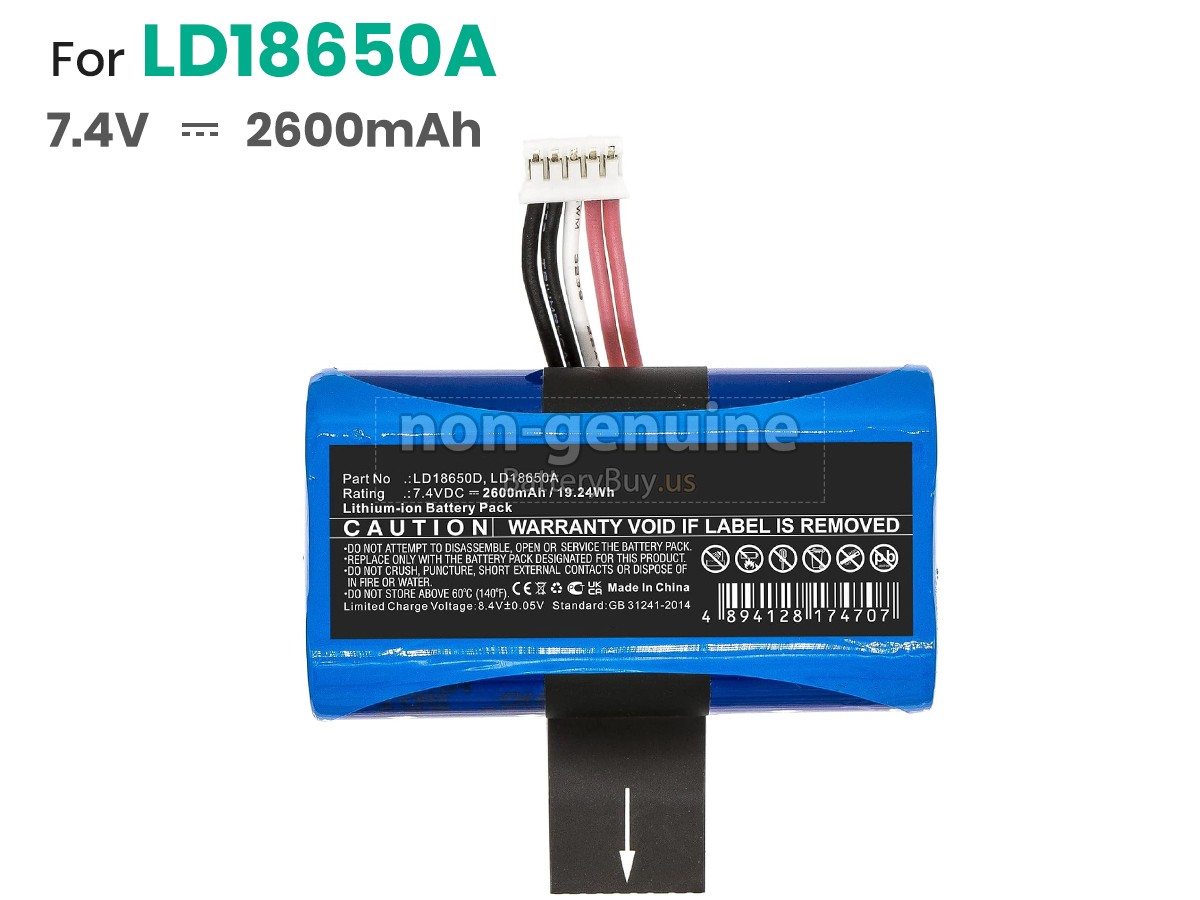 battery for Newland LD18650D