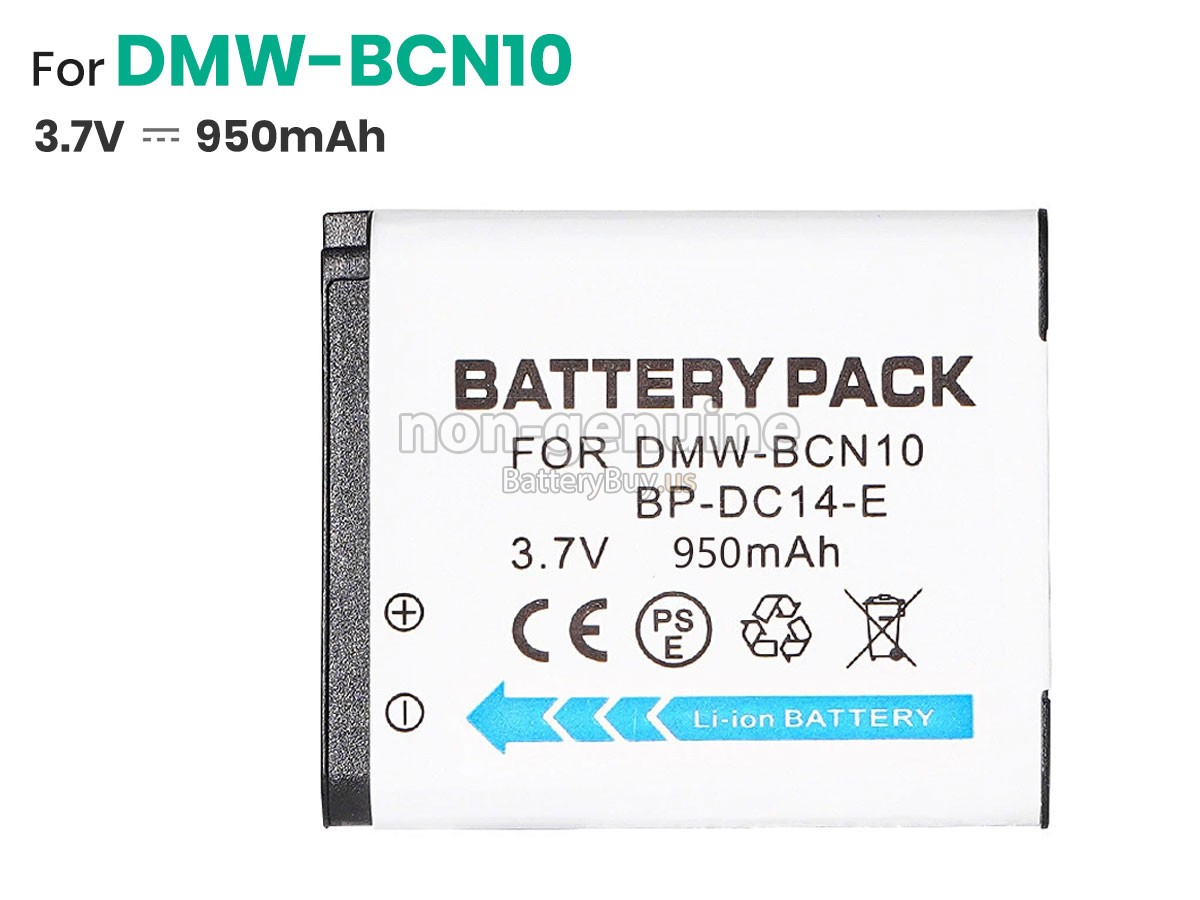 battery for Panasonic DMW-BCN10E