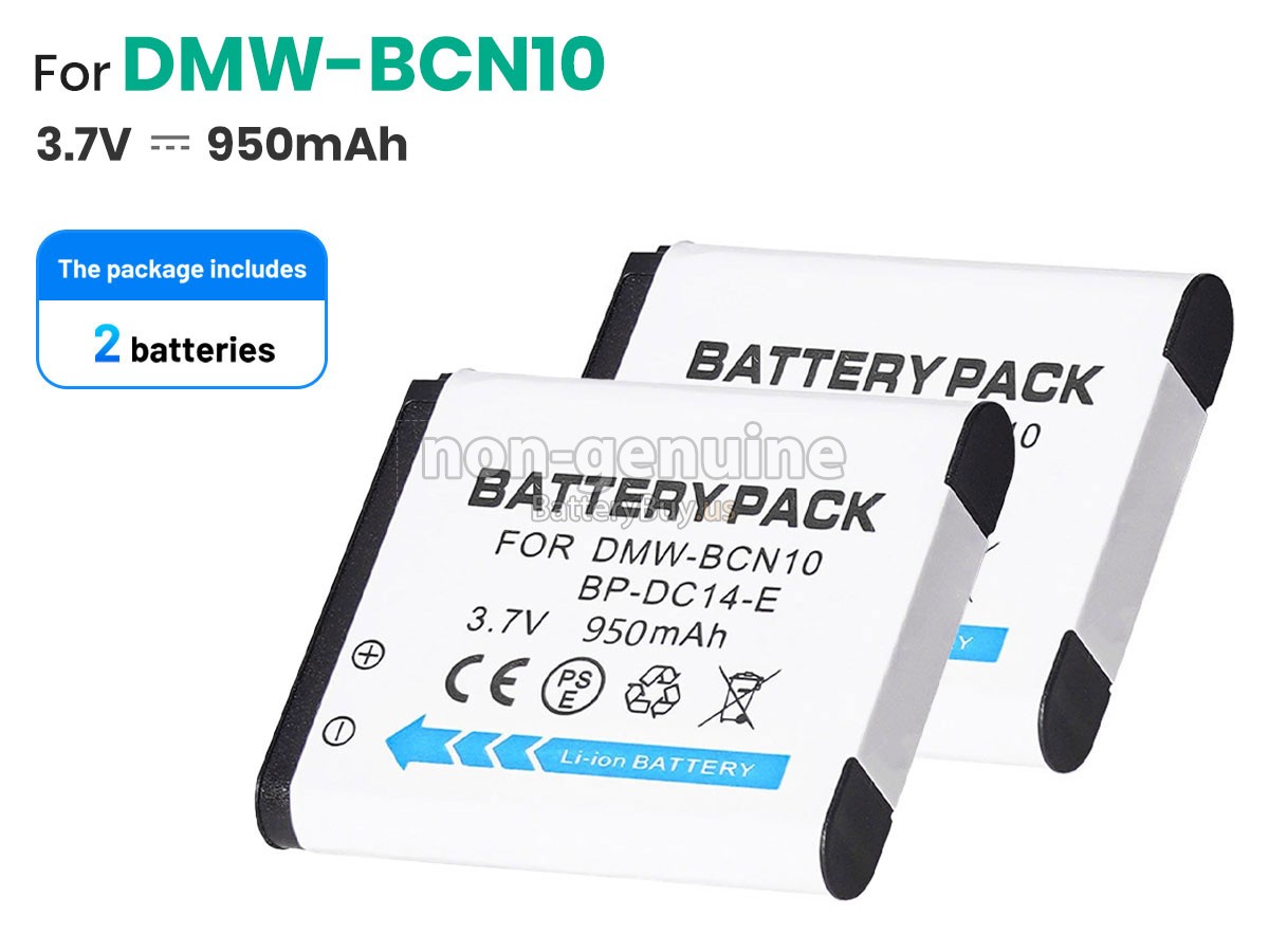 battery for Panasonic DMW-BCN10E