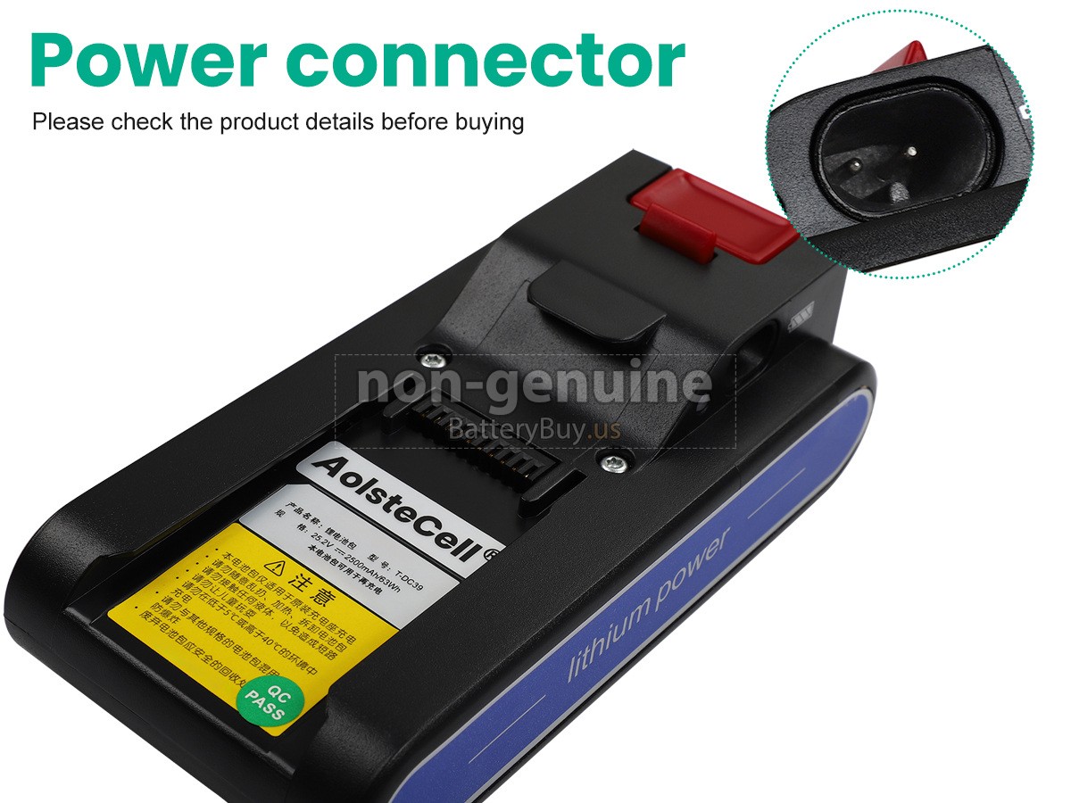 battery for Polaris PVCS 1100