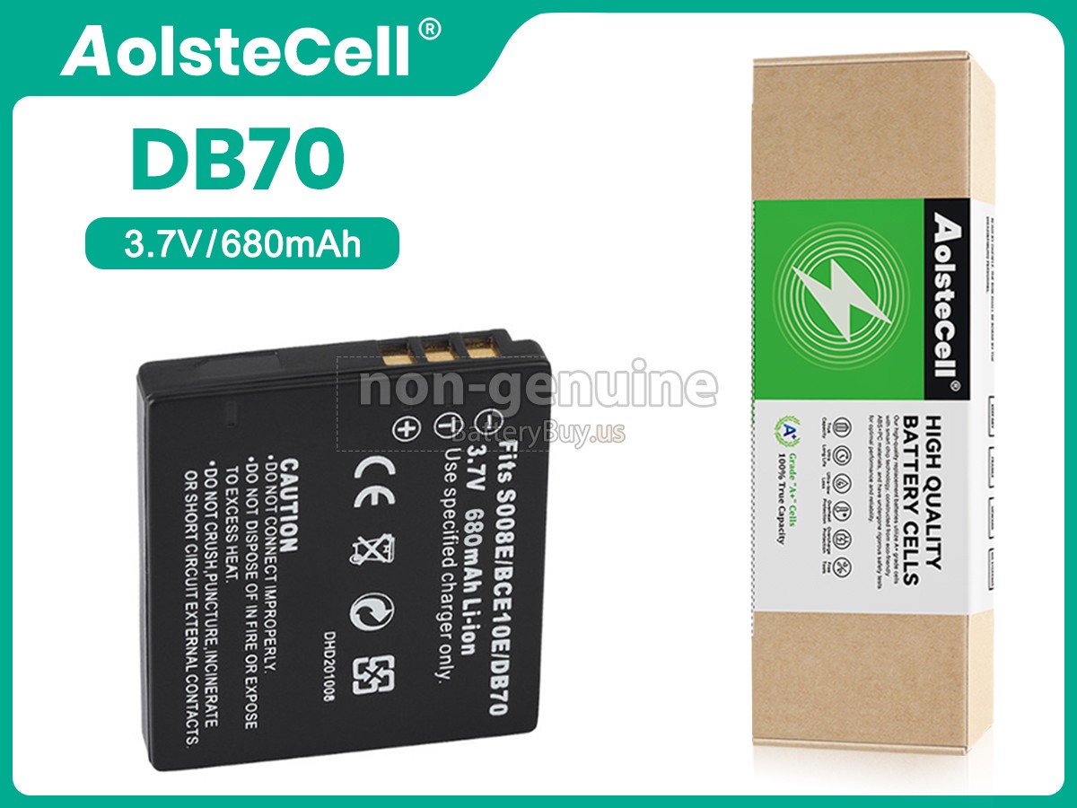 battery for Ricoh DB-70