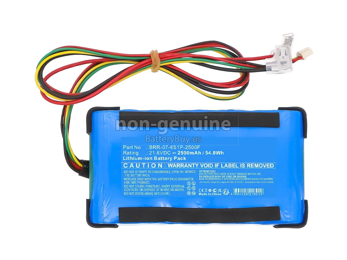 battery for Roborock BRR-07-6S1P-2500L