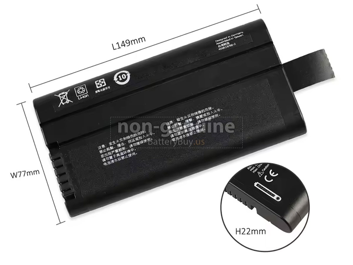 battery for RRC 410148-03