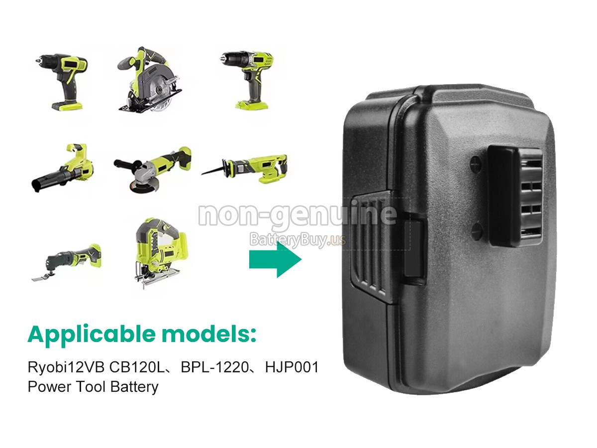 battery for Ryobi HJP001