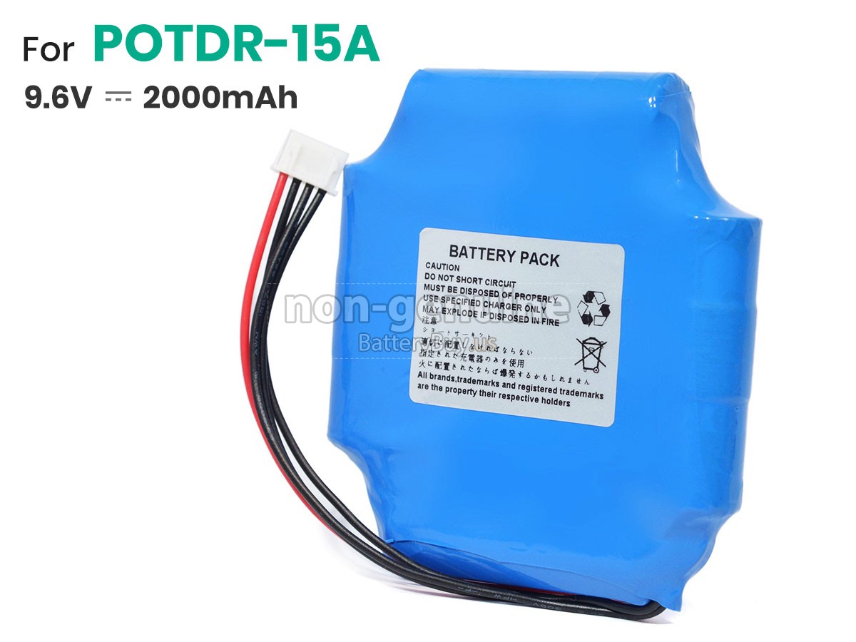 battery for ShinewayTech POTDR-15A