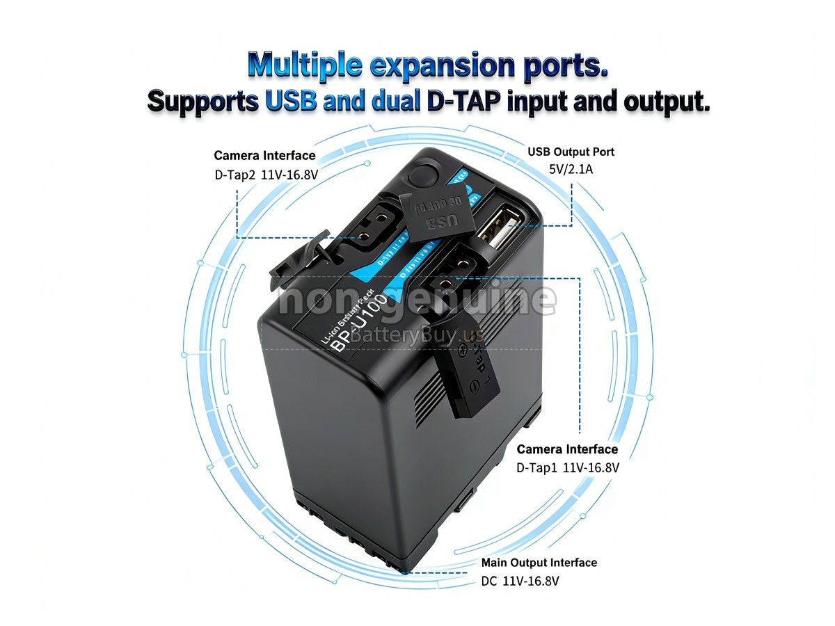 battery for Sony BP-U90