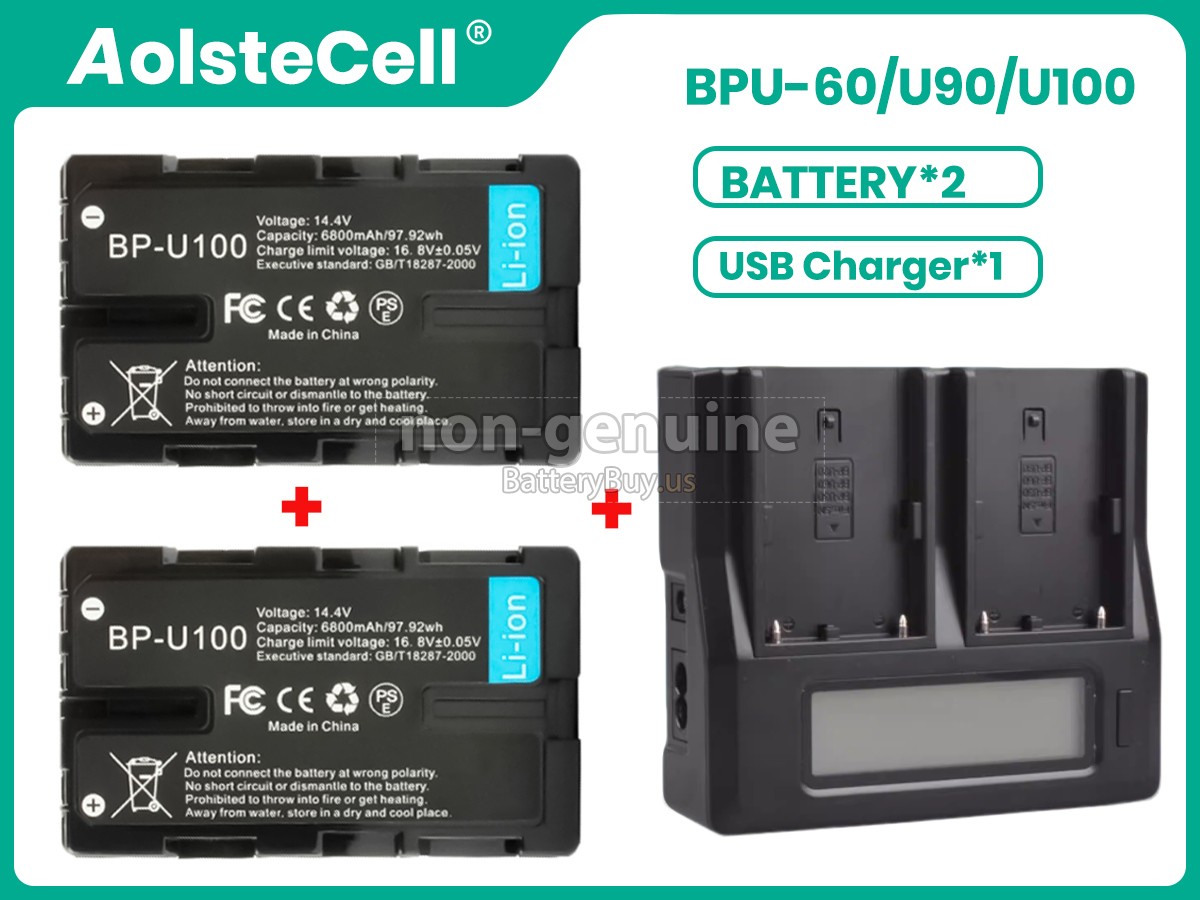 battery for Sony BP-U90