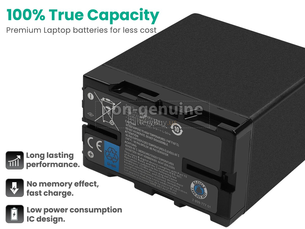 battery for Sony BP-U60