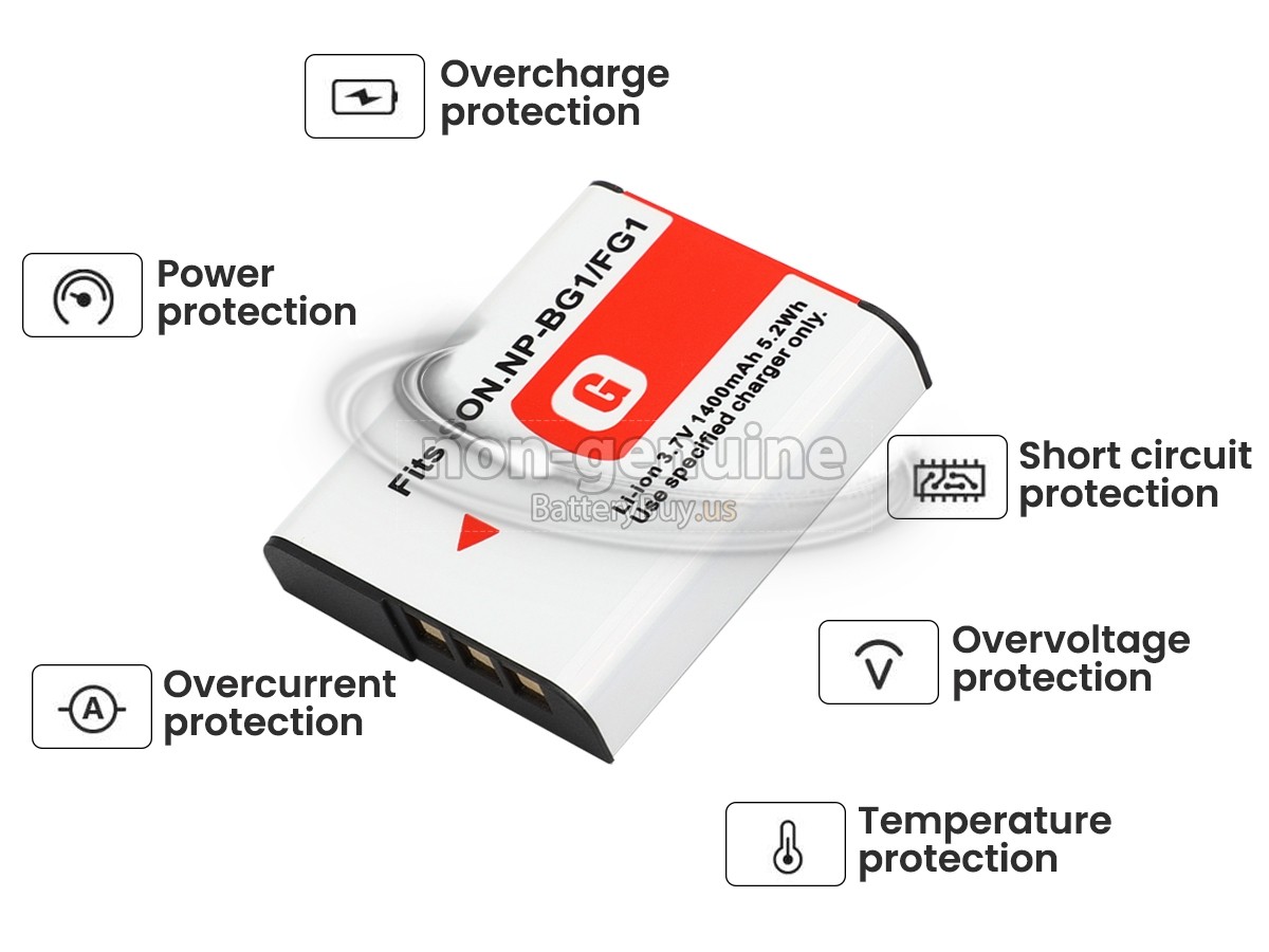 battery for Sony NP-FG1