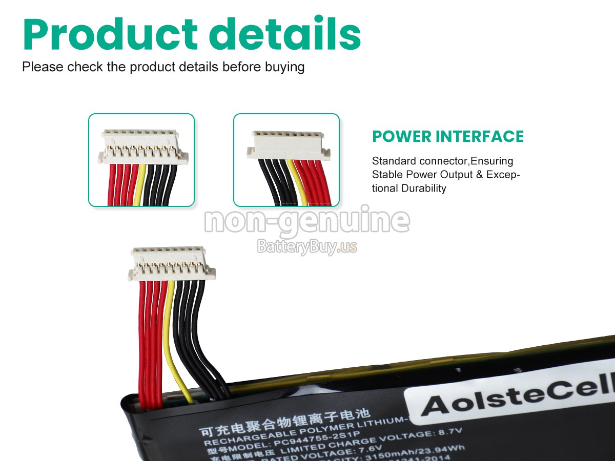 battery for Topdon AD800BT