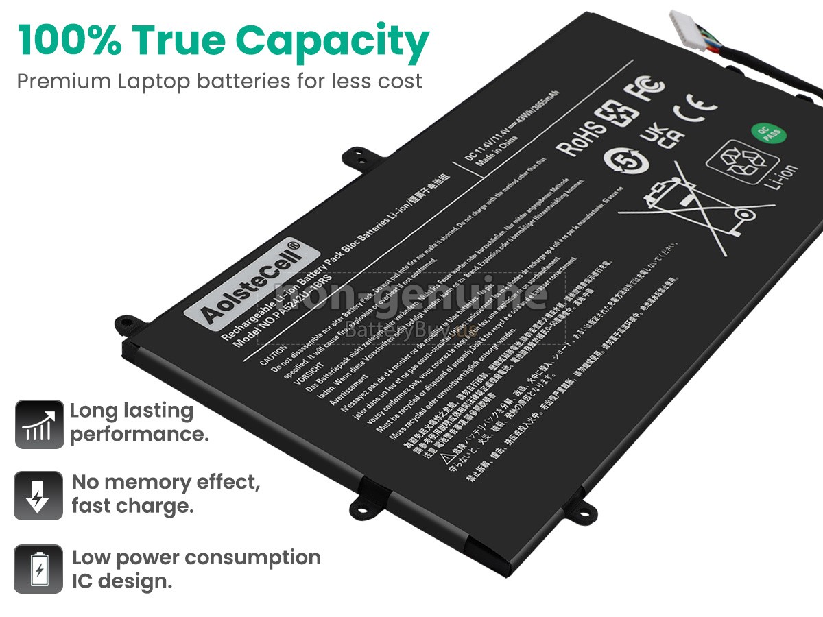 battery for Toshiba PA5242U-1BRS