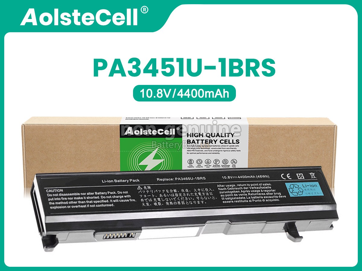 battery for Toshiba Satellite A135-S7404