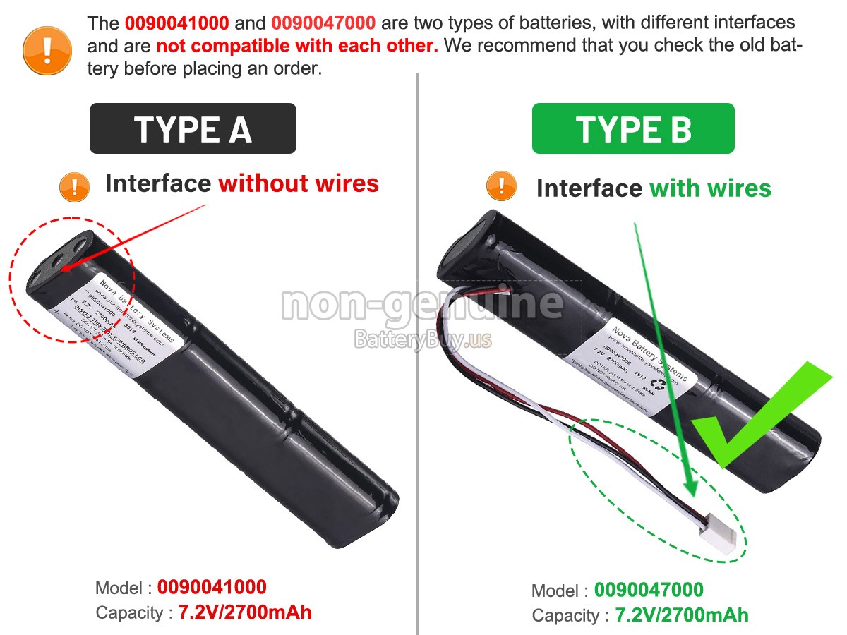 battery for Trilithic 860DSP