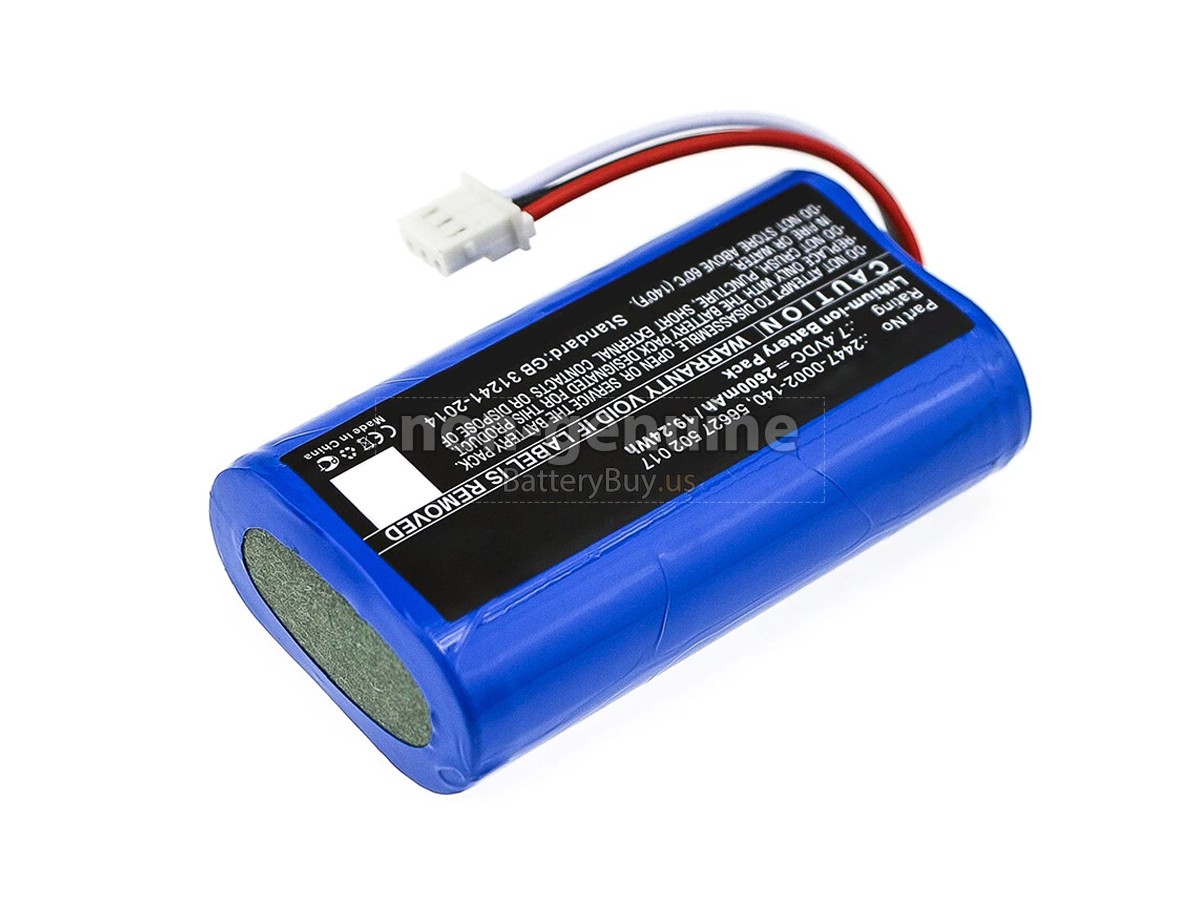 battery for Trilithic 2447-0002-140